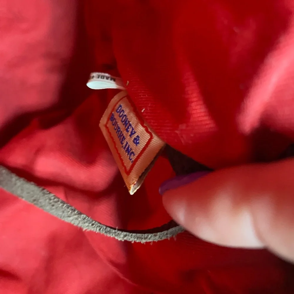 GUC Dooney & Bourke Madre Ladybug Satchel - Picture 4 of 9